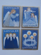 Łotwa - Boże Narodzenie - Mi.382-85 OPIS ! **