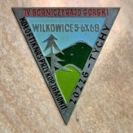Odznaka PTTK - 1968 - Gorniczy Rajd Górski Tychy - Kopalnia Ziemowit
