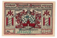 Nowogard - 1M - data i podpis zielonym stemplem