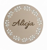 Lampka LED z imieniem na ścianę Grawer lampka nocna Lampka dla dziecka