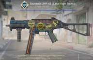 SKIN do broni UMP-45 (pamiątka) | Przewóz nocny do CS2 NAVI VITALITY