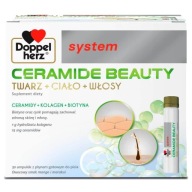 Doppelherz System Ceramide Beauty płyn, na skórę, włosy 30 ampułek po 25 ml