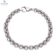 71403 Bransoletka srebrna stal chirurgiczna łańcuch