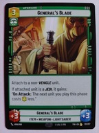 General's Blade 121/257 STAR WARS UNLIMITED