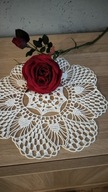 Serwetka serwetki szydełkowe rękodzieło Hand Made misterne cacko śr27