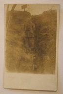 ŻOŁNIERZ, WOJSKOWY - FRONT WSCHODNI 1915 rok, AUTOGRAF - PODPIS