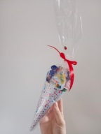 ZESTAW ROŻEK SŁODYCZY UPOMINEK DLA DZIECKA PREZENT WIELKANOC 1SZT