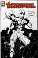 Deadpool #1 Blank Var (zarysowany)