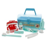 ZESTAW MAŁY DENTYSTA dla dzieci 3+ 10 ELEMENTÓW