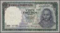 Portugalia 20 escudos 1960 - APB