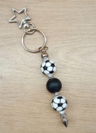 Brelok do kluczy Piłka nożna zawieszka 6423 Oliwia Kurowska, Kuba Kurowski