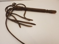 VINTAGE RETRO bicz chłosty bicz wielopasmowy,kańczug, plaga rzemienna pejca