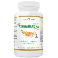 Kapsułki ashwagandha Natural Herbs 777 mg 90 szt. bezglutenowe wegańskie