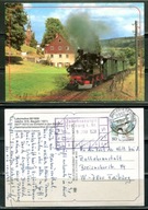 K23864)Kolejnictwo: Dampflok 991608 BJ 1921 in Hammerunterwiesenthal, 1991