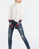 ZARA SPODNIE JEANSY ROZMIAR 34