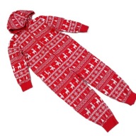 PAJAC -DRES BAWEŁNIANY ŚWIĄTECZNY ROZM.128_(7-8 LAT)__