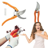 SEKATOR OGRODOWY 8” STALOWY DO GAŁĘZI I KRZEWÓW VERGIONIC PROFESJONALNY