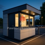 Stróżówka Kontener Socjalny 4x3 m | PiK Pawilony Kontenery