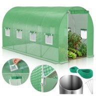 TUNEL FOLIOWY OGRODOWY 10m² SZKLARNIA MOCNA KONSTRUKCJA FOLIAK 2,5x4x2m