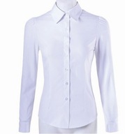 KOSZULA DAMSKA Klasyczna Biała 100% r. 42 XL