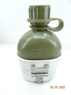 manierka menażka A.B.L. 1975 plastik aluminium Belgia? kontraktowa