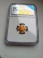 1 grosz 1991 rok NGC MS 64 piękne warto !!! stan 1