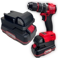Adapter Parkside X20V do Milwaukee M18 przejściówka Milwaukee M18
