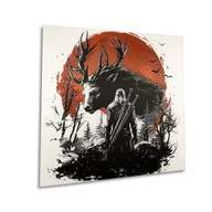 Wiedźmin Geralt Foto-obraz 3D Druk Dekoracja Ścienna Salon Pokój Prezent