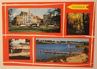 TUCHOLA. Plac Wolności. Bory Tucholskie. Dom Kultury. Ośrodek sportów wodny