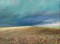 Przed burzą" obraz olejny na płótnie 30x40cm , oryginał Garncarek Al,,,