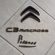 Emblemat Citroen C3 Aircross Picasso tył Znaczek