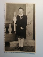 BYDGOSZCZ - 1952- FOTOGRAFIA Z KOMUNII ŚWIĘTEJ - SYG.