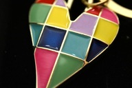 Serce elegancki breloczek zawieszka