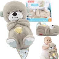 Fisher-Price Oddychająca Wydra Usypianka - Przytulanka Prezent dla Dziecka