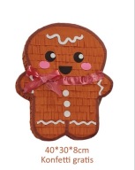 Piniata Piernikowy ludzik. Konfetti gratis.