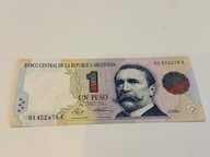 1 peso Argentyna (1992-1993); P#339; stan AU