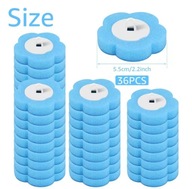 36x Wkłady Zapas Wymienne Gąbki Jednorazowe Do Szczotki WC Morski