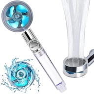 SŁUCHAWKA PRYSZNICOWA Z TURBINĄ Z FILTREM 360 TURBO EKO JONIZACJA OSZCZĘDNA