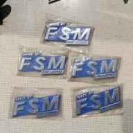 Fiat Cinquecento emblemat tył fsm