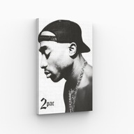 Obraz na Płótnie 30x40cm 2Pac Tupac Shakur Raper Hip Hop Legenda Dekoracja