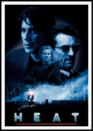 A2 PLAKAT FILMOWY KINO FILM GORĄCZKA HEAT AL PACINO ROBERT DE NIRO (1995)