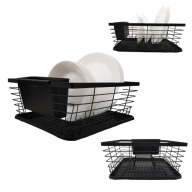 duża SUSZARKA OCIEKACZ do naczyń warzyw KUCHNI STOJĄCA rozkładana METAL