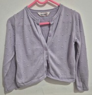 COCCODRILLO LILIOWY SWETER SWETEREK DLA DZIEWCZYNKI ROZPINANY 104 4 LATA