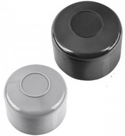 Nasadka zaślepka daszek szary na rurę słupek fi 60 mm - 10 szt