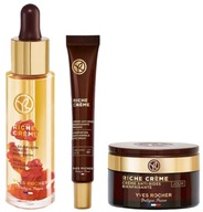 1 x Różane Serum w olejku + Zestaw RICHE CREME Przeciwzm. Yves Rocher