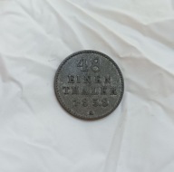 MEKLEMBURGIA SCHWERIN - 1/48 TALARA 1858 - Fryderyk II