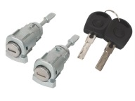 X2 Wkładka Zamka Drzwi Lewa i Prawa do VW GOLF IV 4 BORA POLO 9N