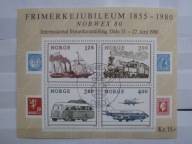 Norwegia - WF Norwex 1980 - Mi. bl.3 kasowany