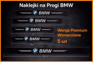 5 szt - BMW 3 X3 X5 Naklejki ochronne na progi Bagażnik Dopasowane Premium