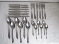 b SZTUĆCE GERLACH KROPLA WODY STYL LATA 60-TE 24 SZT PRL